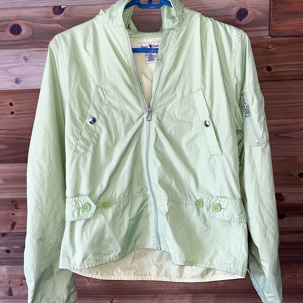 Duckhead hooded zip up jacket
